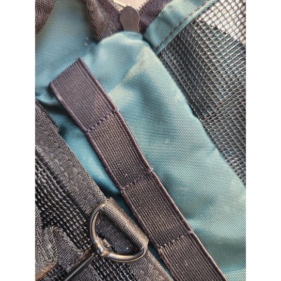 L.L. Bean The Traveler Green Hanging Toiletry Bag Nylon LL Bean Dopp Kit - Picture 5 of 13